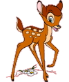 Ausmalbilder von Bambi 2